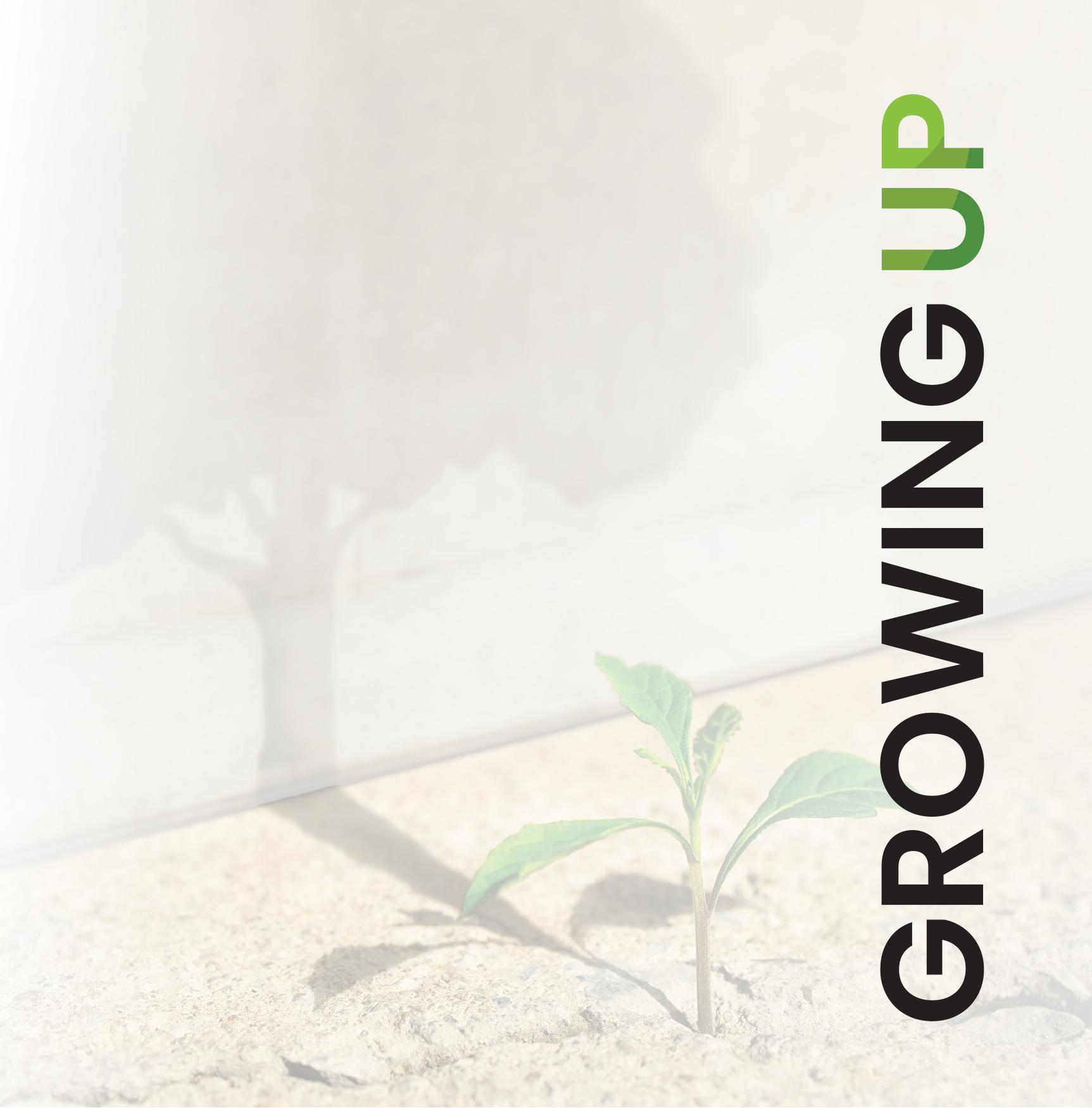 Growing Up workbook cover